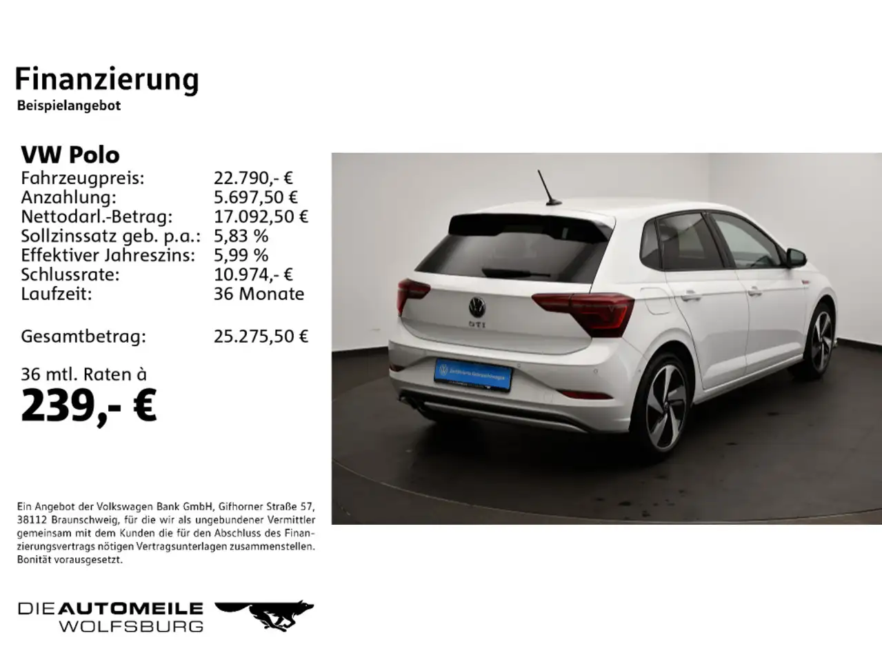 Volkswagen Polo 2.0TSI DSG GTI ACC/LED/SITZHZ/PDC — Galería del vehículo 2