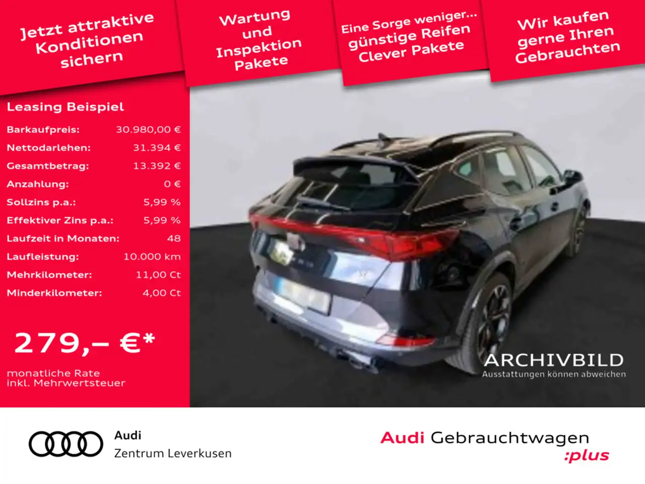 CUPRA Formentor VZ 4Drive DSG DCC ACC NAVI KAM PDC — Vehicle gallery 2