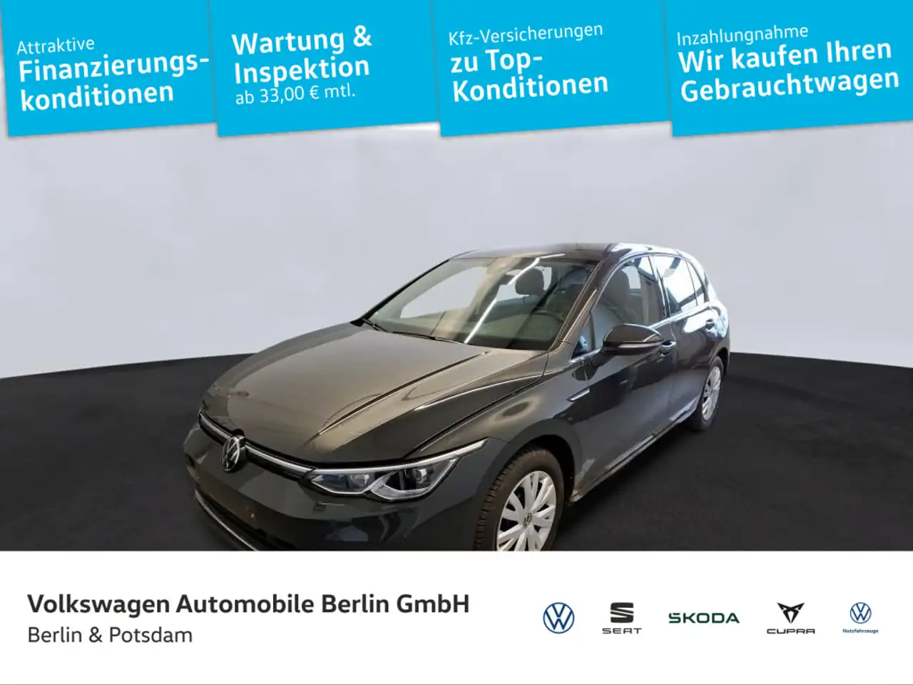 Volkswagen Golf VIII 2.0 TSI Style LED-Plus APP Keyless SHZ — Berlin