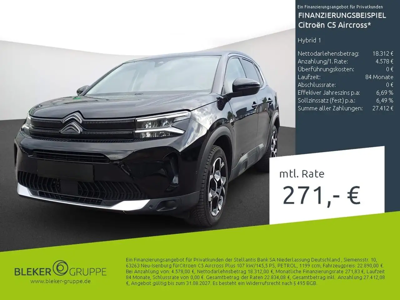 Citroen C5 Aircross Hybrid 1 — Borken