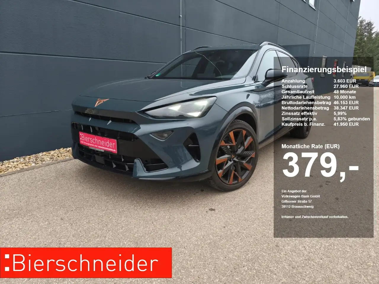 CUPRA Formentor 333 VZ AKRAPOVIC SKYLINE Sennheiser — Riedenburg