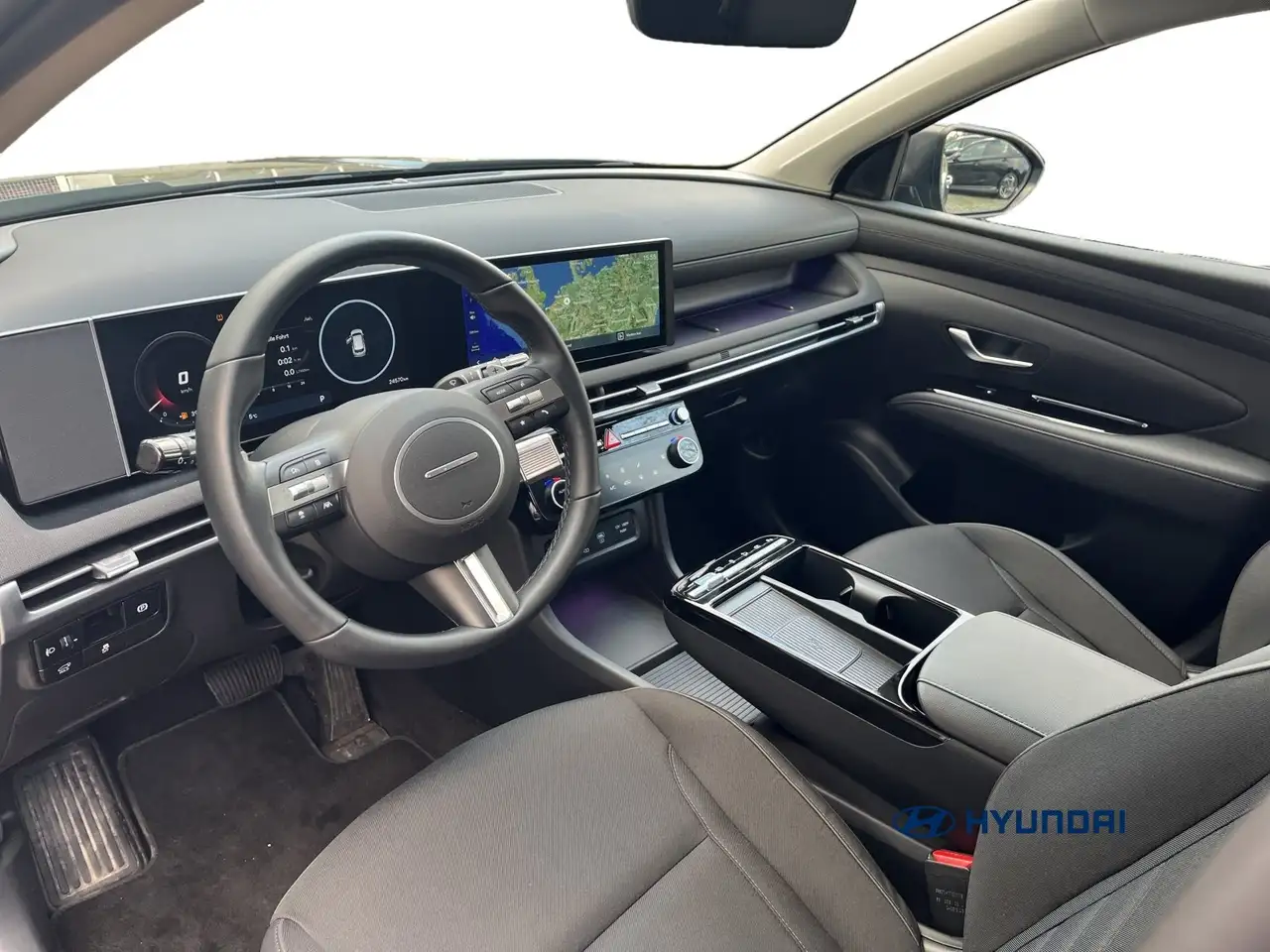 Hyundai TUCSON 1.6 FL 48V 7-DCT TREND NAVI LED 18"LM — معرض صور السيارة 9