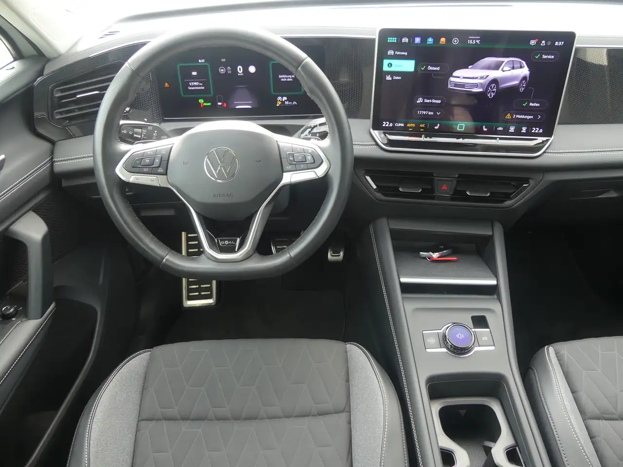 Volkswagen Tiguan 1.5 eTSI Goal LED Navi ACC 360° Totwinkel — معرض صور السيارة 9