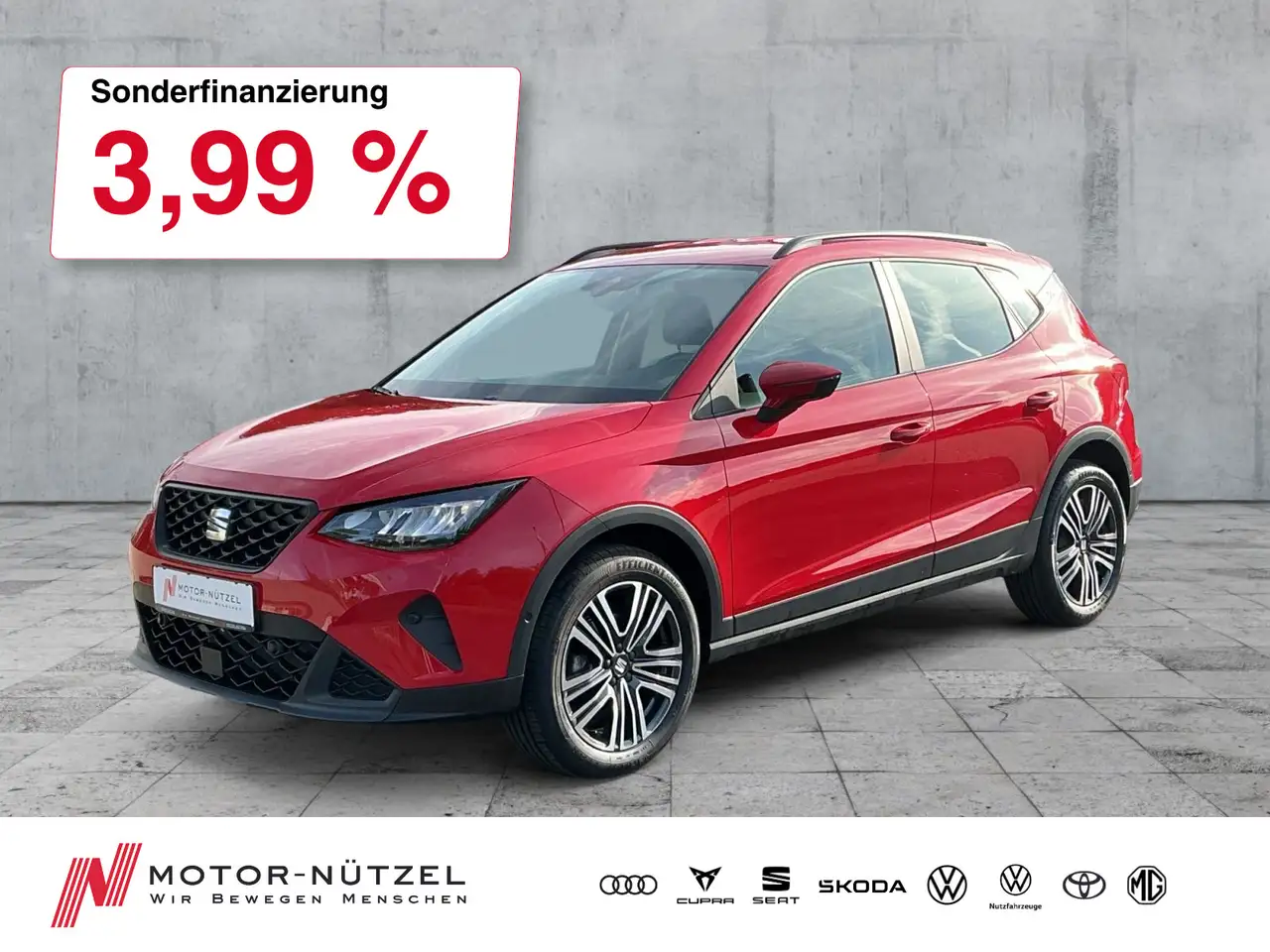 SEAT Arona 1.0 TSI STYLE EDITION LED+NAVI+RFK+GRA+17" — Mitterteich