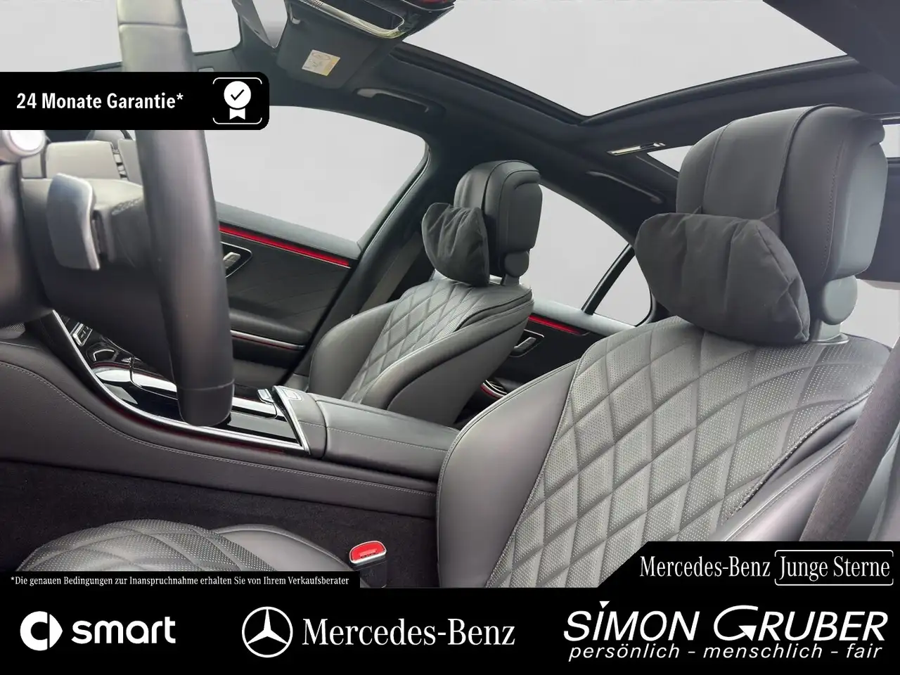 Mercedes-Benz S 500 4M AMG Pano 4*Massage+Sitzklima Burm Nappa — Galería del vehículo 7