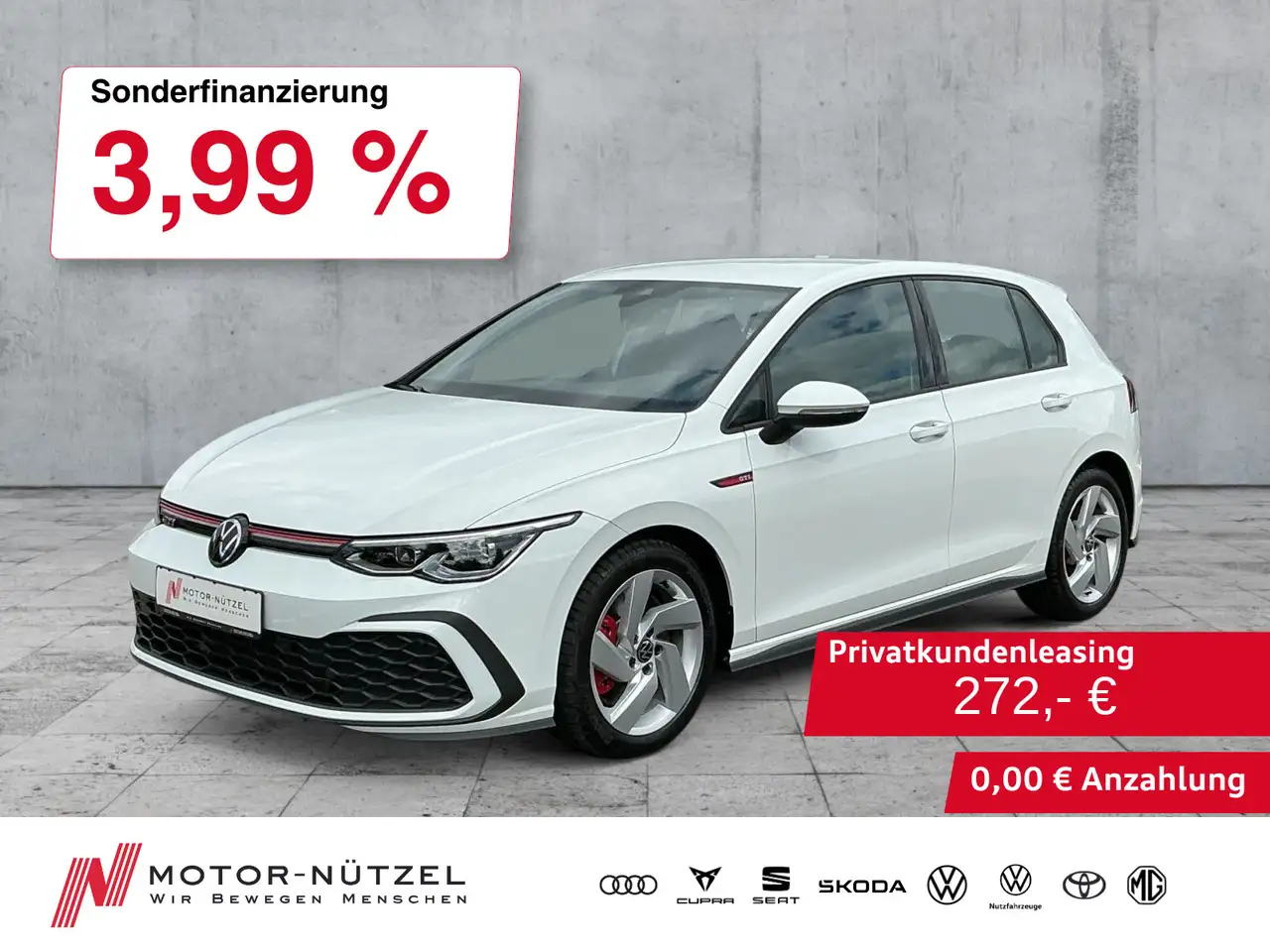 Volkswagen Golf GTI Golf VIII GTI 2.0 TSI LED+DAB+APP+SHZ+PDC — Mitterteich