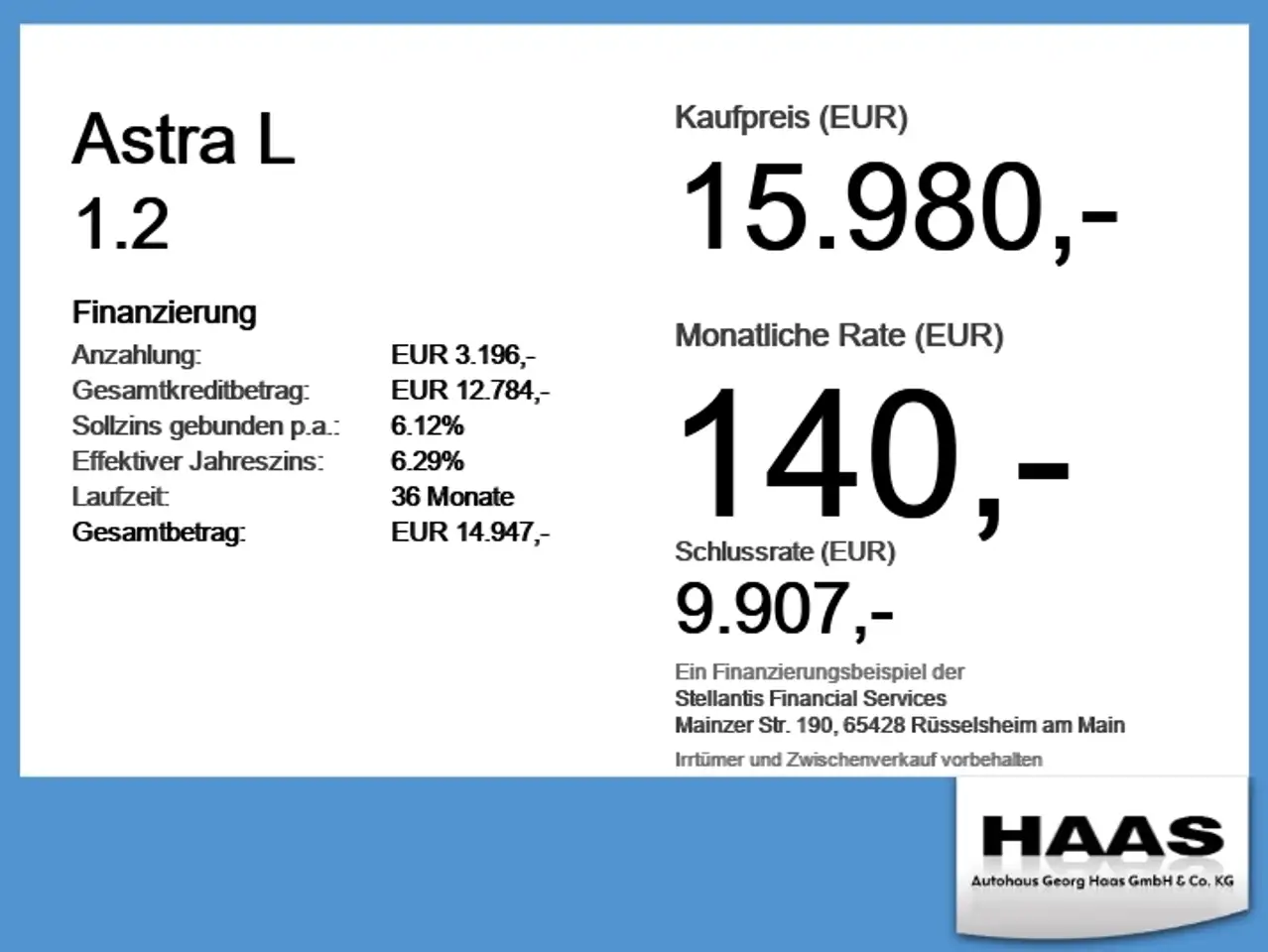 Opel Astra L 1.2 Rückfahrkamera, Nichtraucher, CarPlay — Vehicle gallery 6