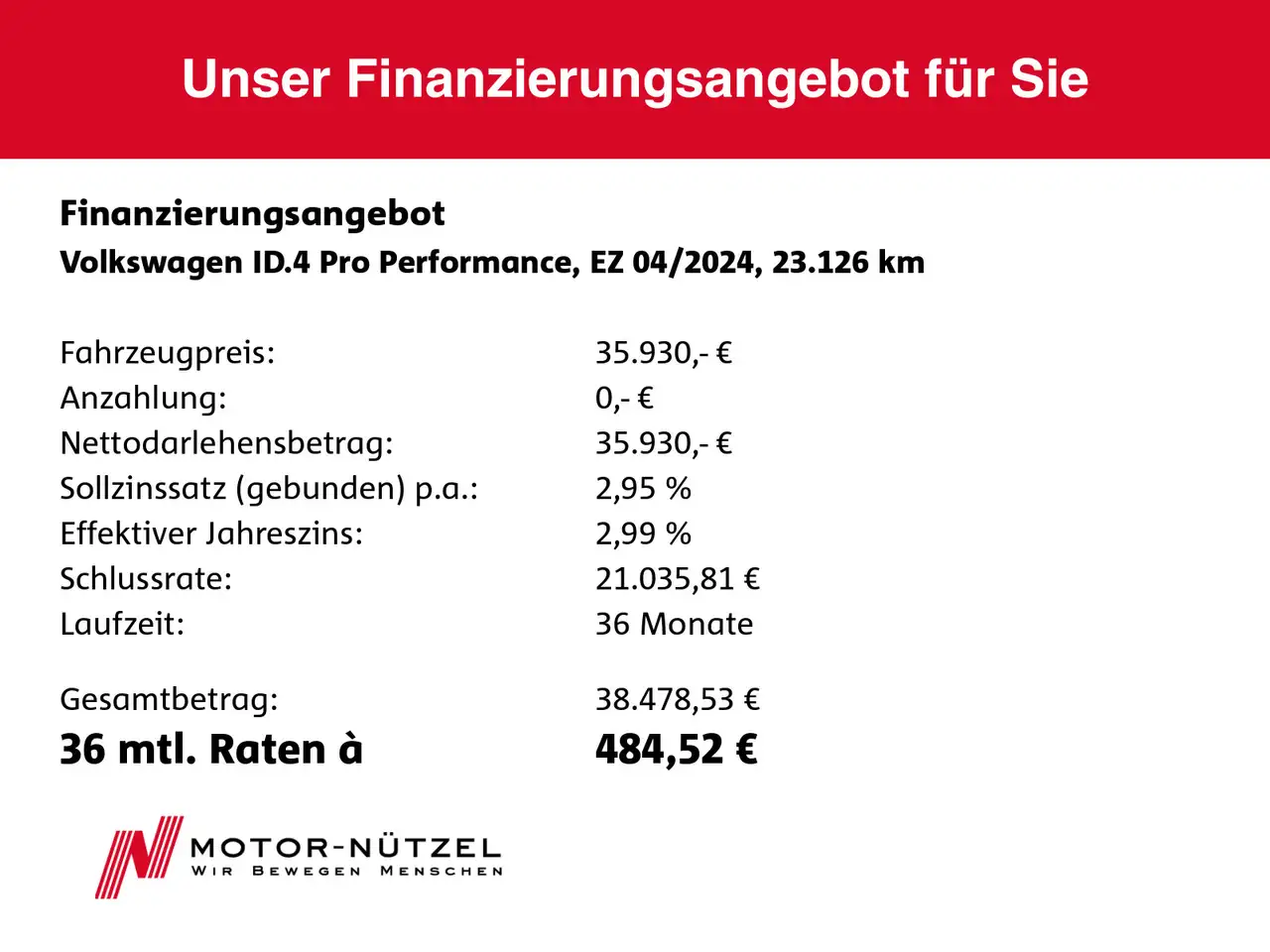 Volkswagen ID.4 150kW Pro Performance MATRIX+NAVI+ACC+AHK — Galería del vehículo 18