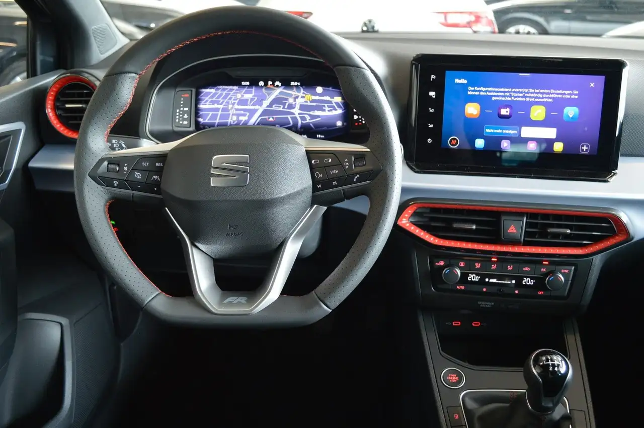 SEAT Ibiza 1.0 TSI FR 5J GARANTIE|LED|NAV|VIRT|KAMERA — Galería del vehículo 13