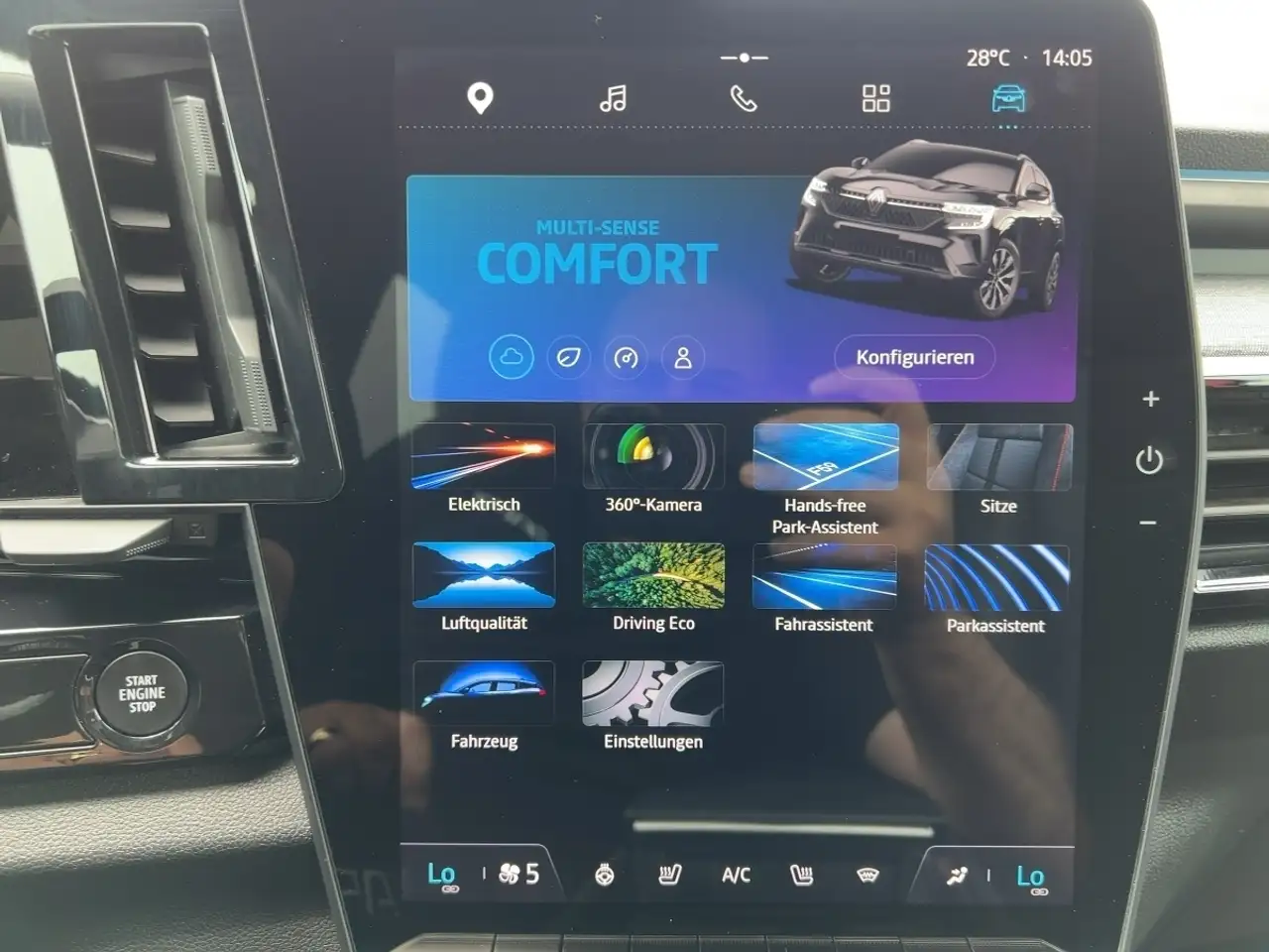 Renault Austral TECHNO E-TECH FULL HYBRID 200 SELBSTPARKEND — معرض صور السيارة 16