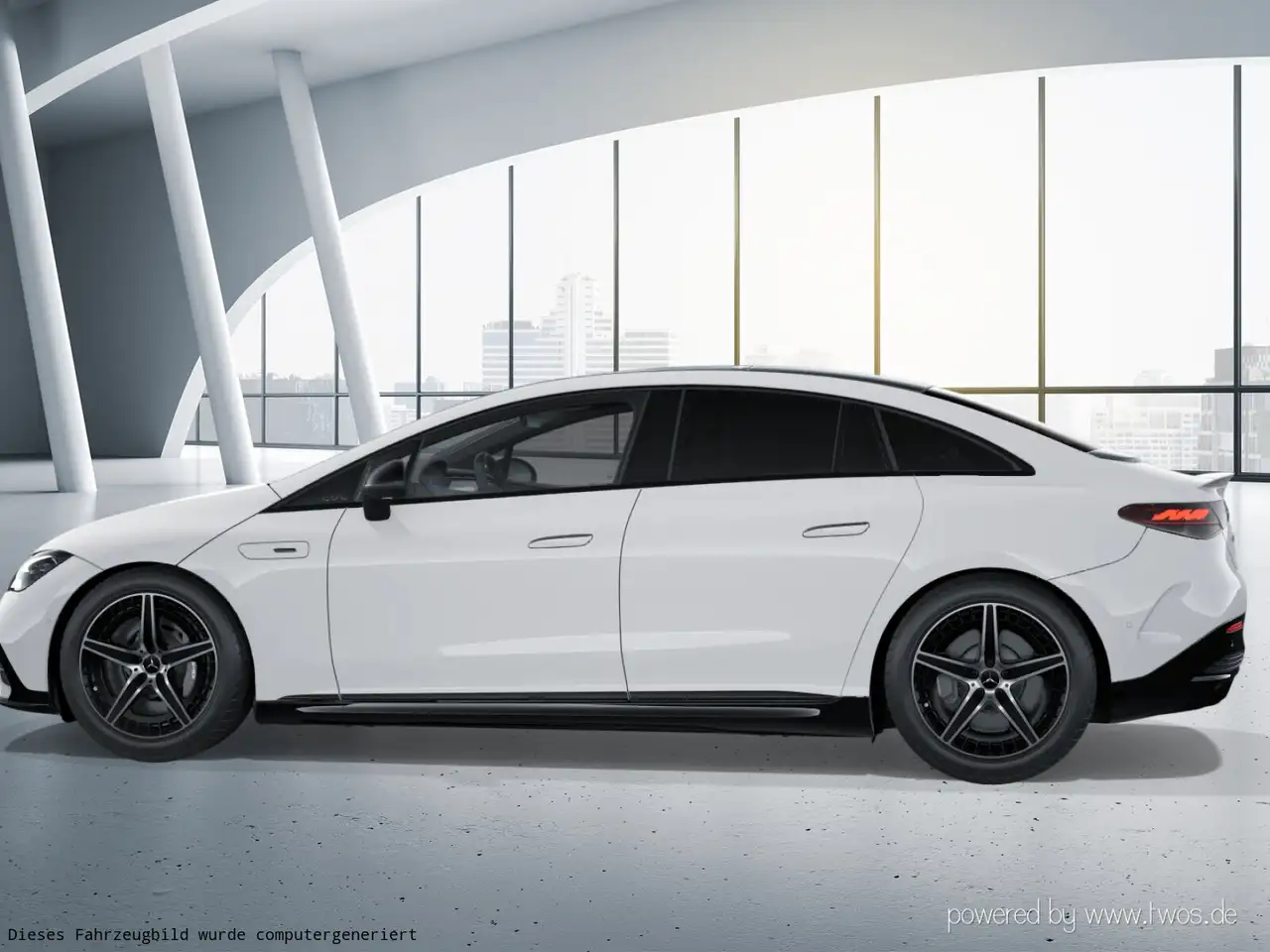 Mercedes-Benz EQE 43 EQE 43 AMG 4M Night Carbon Hyperscreen HAL 3,6° — Vehicle gallery 17
