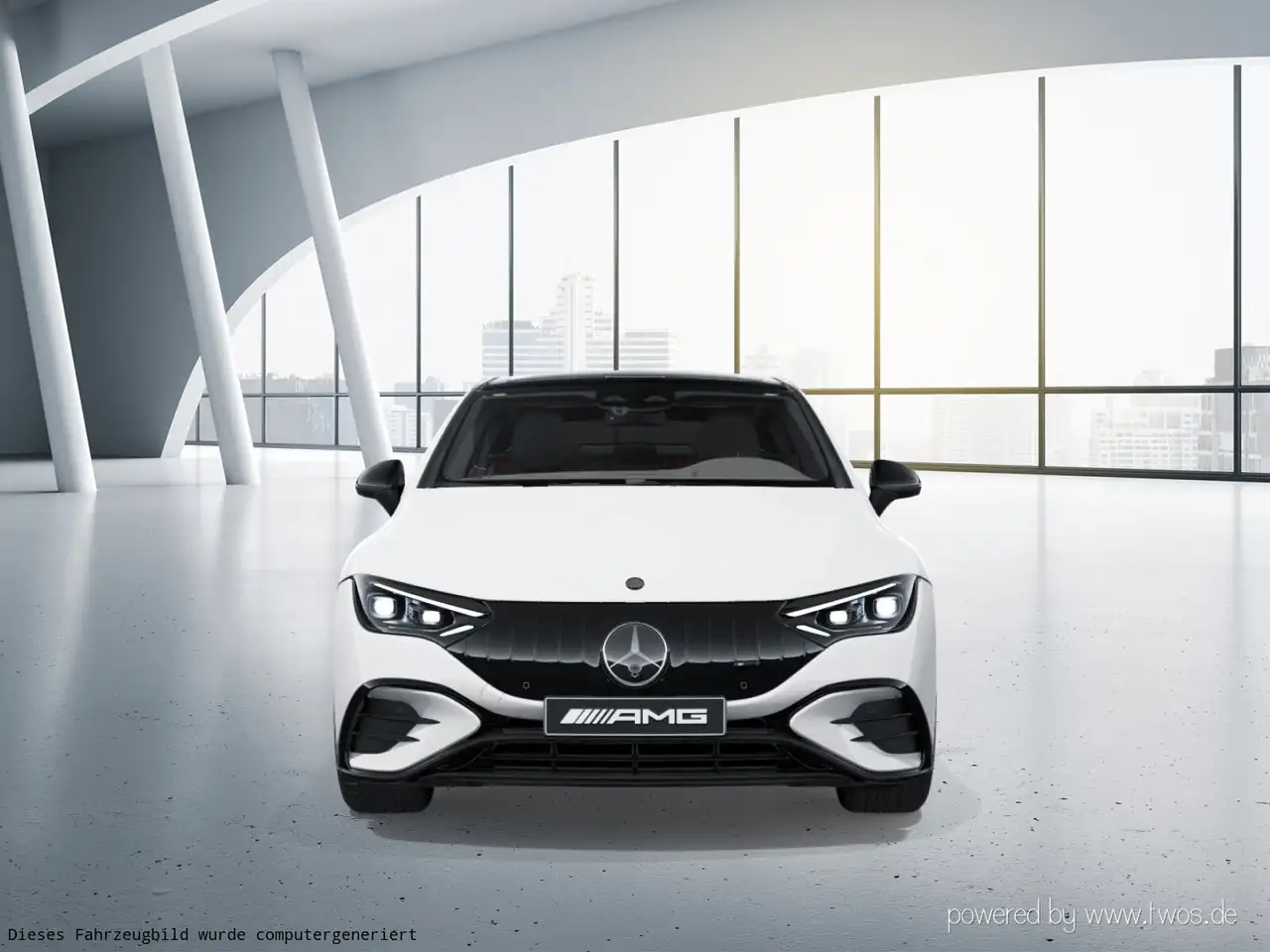 Mercedes-Benz EQE 43 EQE 43 AMG 4M Night Carbon Hyperscreen HAL 3,6° — Vehicle gallery 3