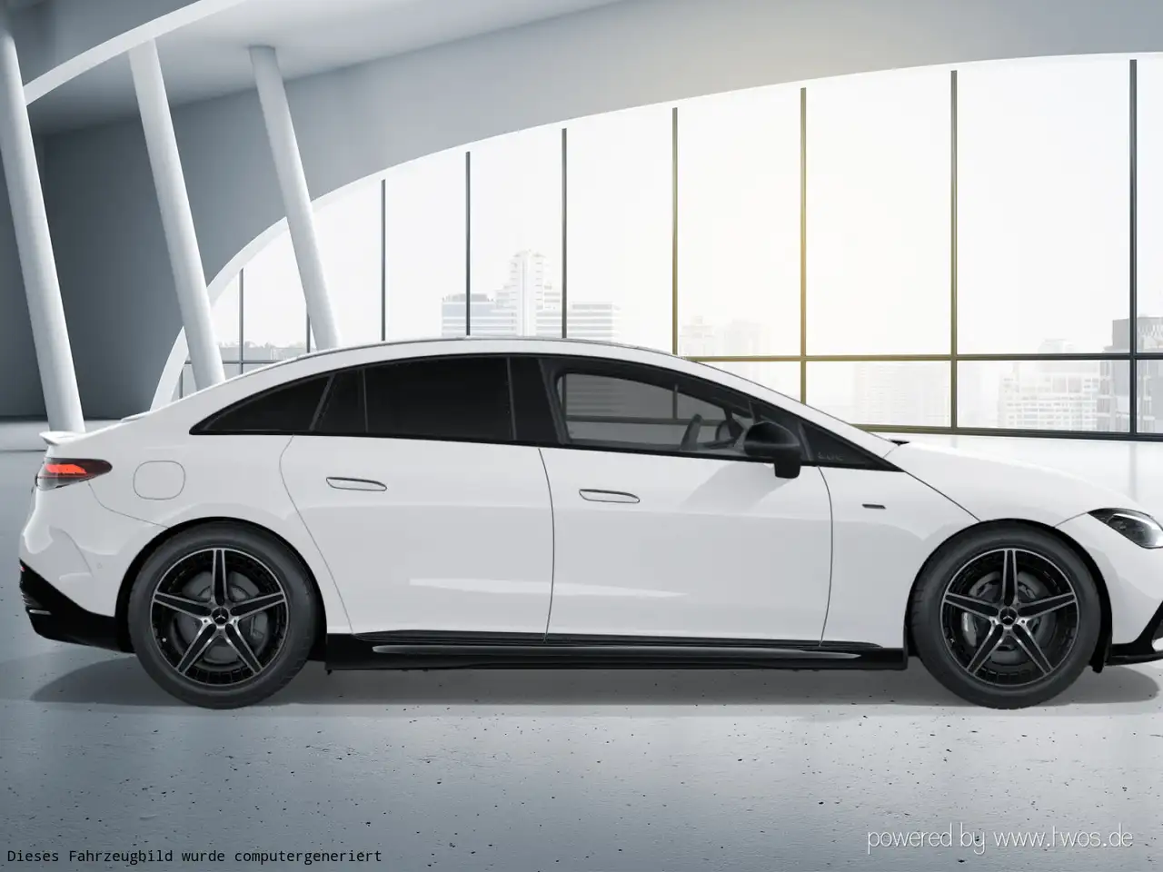 Mercedes-Benz EQE 43 EQE 43 AMG 4M Night Carbon Hyperscreen HAL 3,6° — Vehicle gallery 9