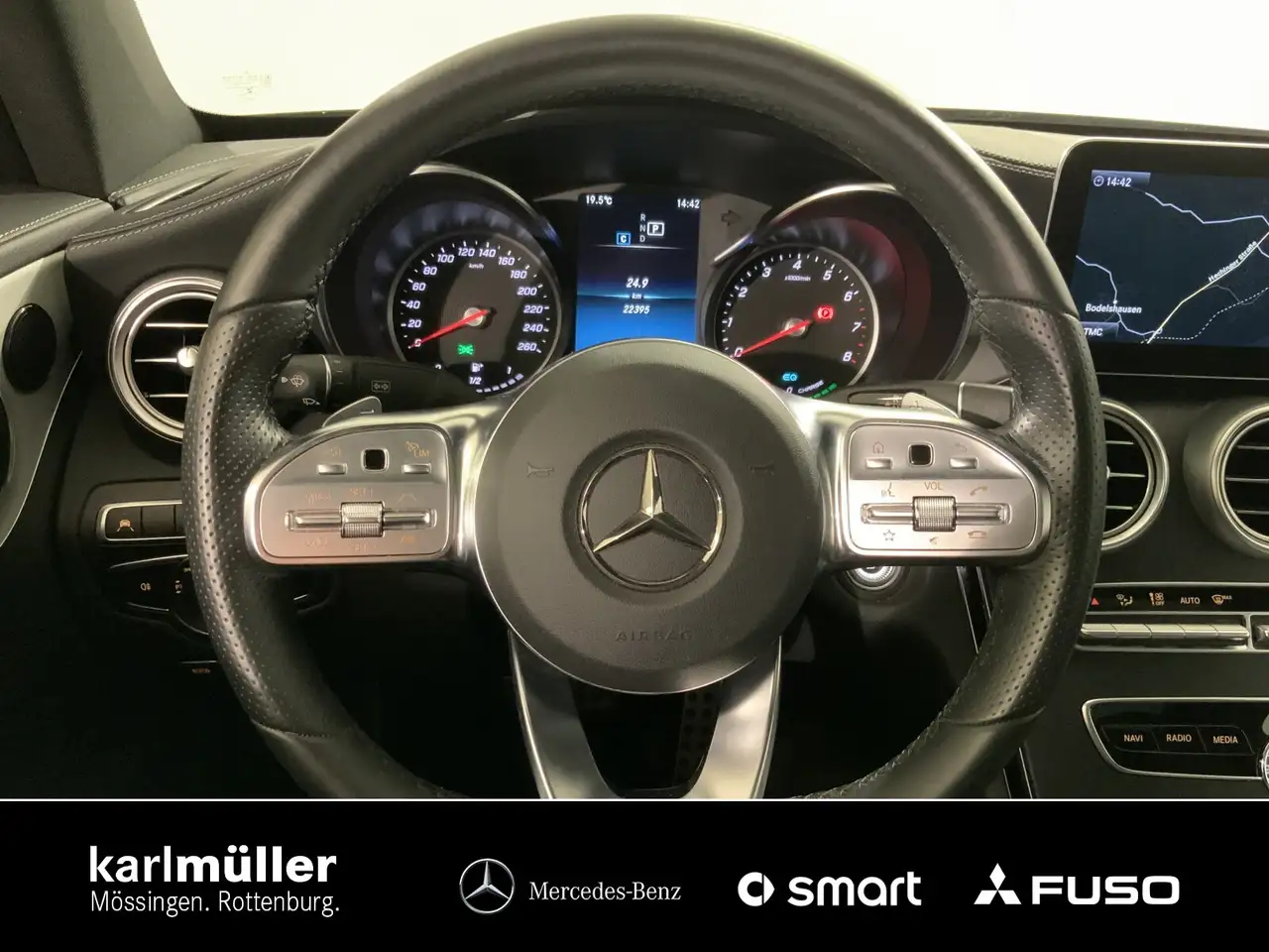 Mercedes-Benz C 200 C 200 Coupé AMG-L Pano+Distr+Night+Apple+Sound — Vehicle gallery 8