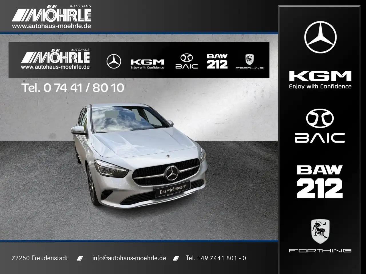 Mercedes-Benz B 180 B 180 Progressive Winter-Paket LED Kamera Navi — Freudenstadt