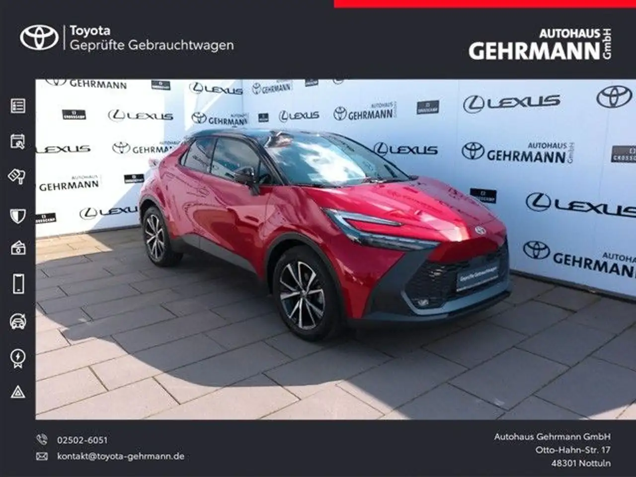 Toyota C-HR Hybrid FWD Team Deutschland — Nottuln
