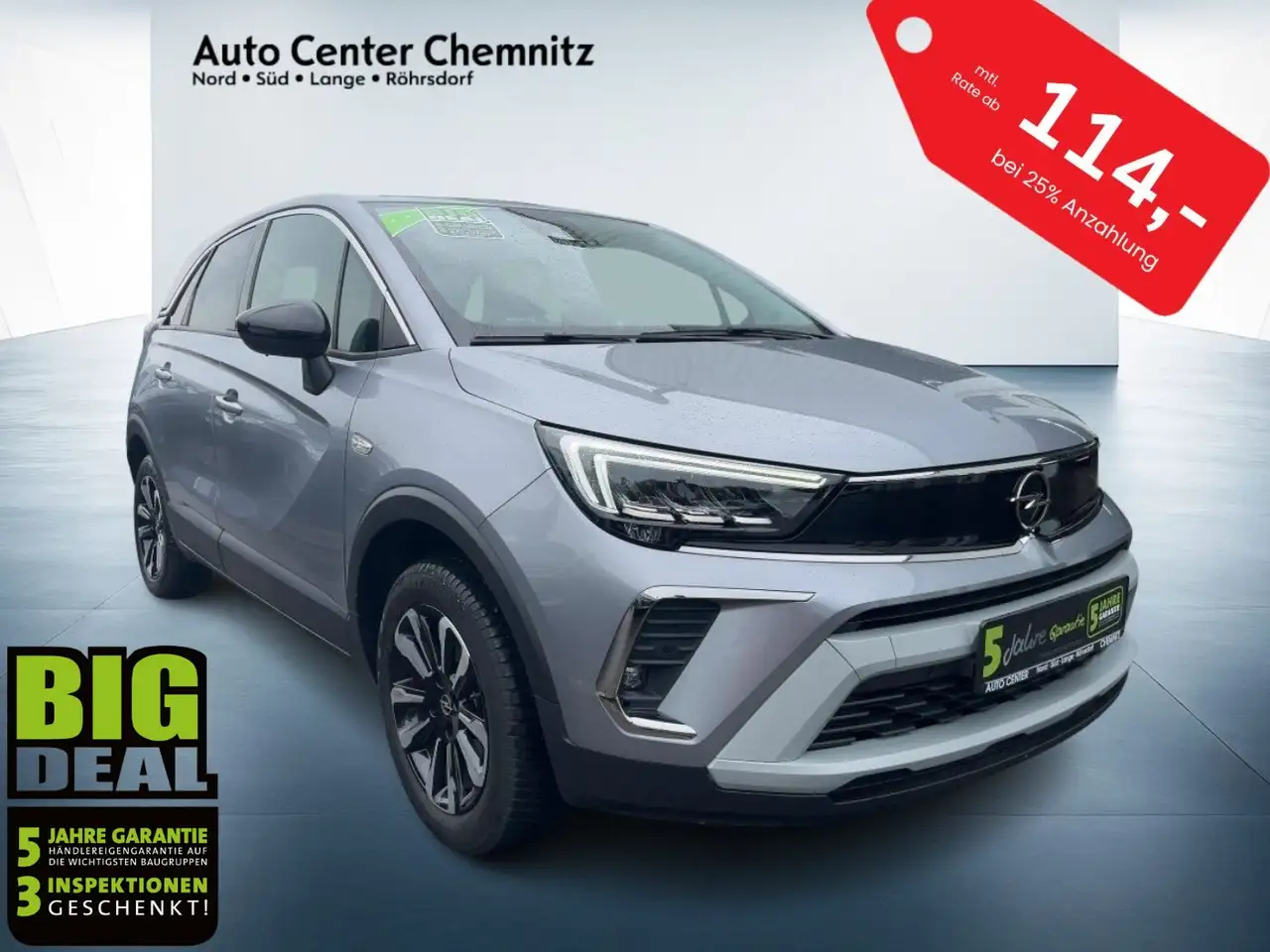 Opel Crossland AT6 Enjoy LED/Navi/KlimaA/PDC/Kamera — Chemnitz