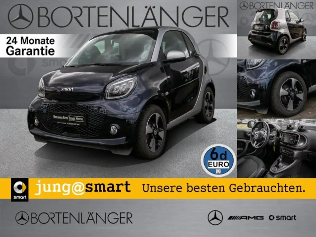 smart forTwo EQ fortwo LAST ONE Exclusive Sapphire BLUE — Wesel