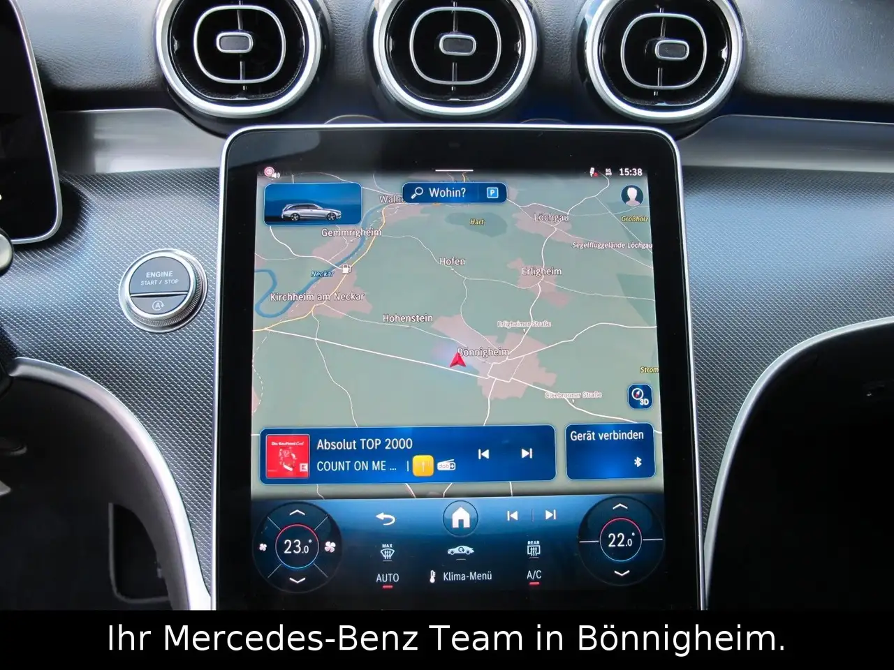 Mercedes-Benz C 180 T AHV / Head-up / 360° / Totwinkel — معرض صور السيارة 8