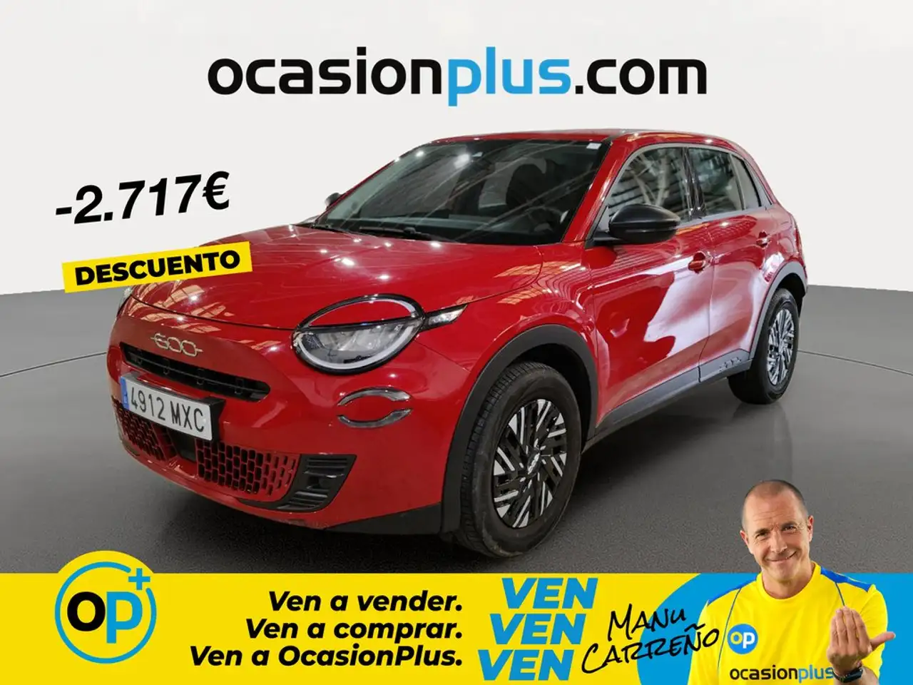 Fiat 600 1.2 MHEV DDCT 74kW — Cartagena, Murcia