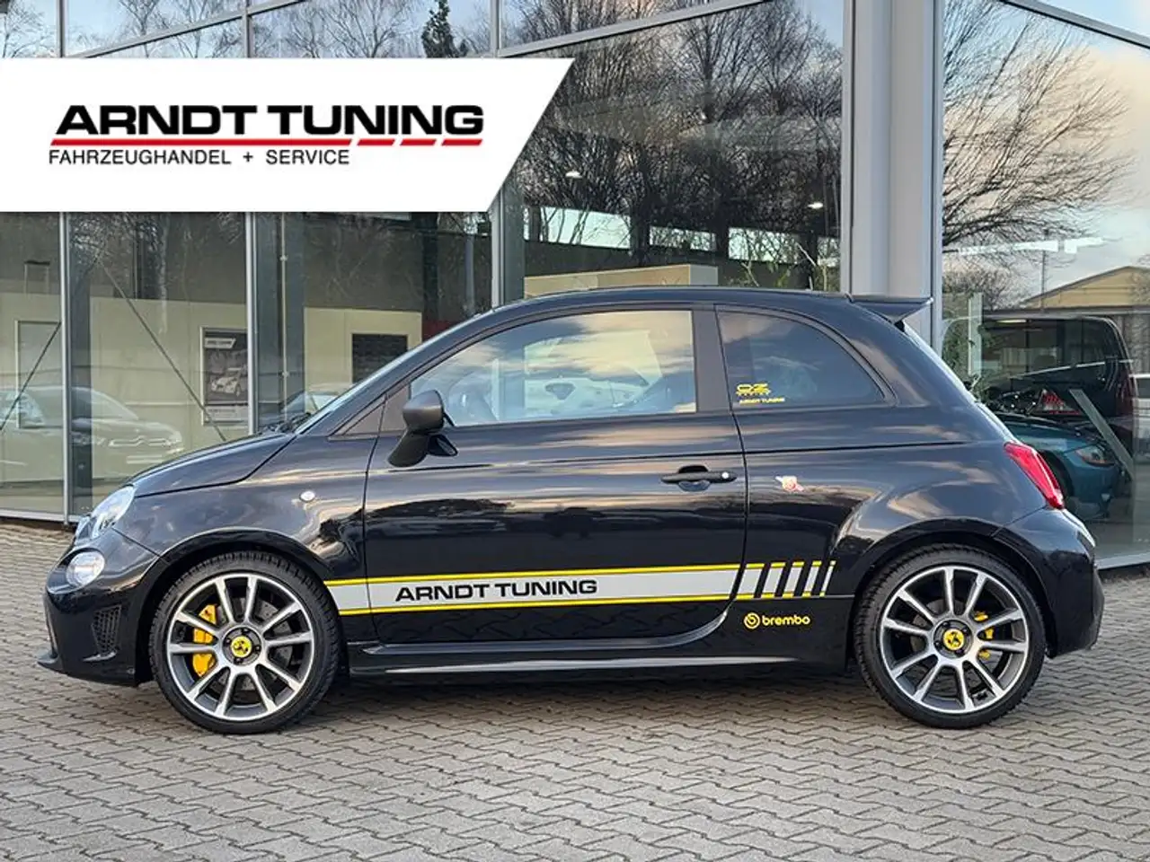 Abarth 695 1,4 T-Jet 16V Tourismo Brembo-Gelb Leder — Vehicle gallery 7