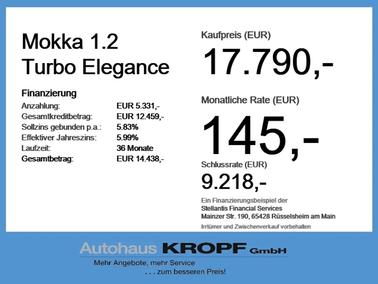 Opel Mokka 1.2 Turbo Elegance LED+SHZ+Winterp.+Kam. — Galerie du véhicule 6