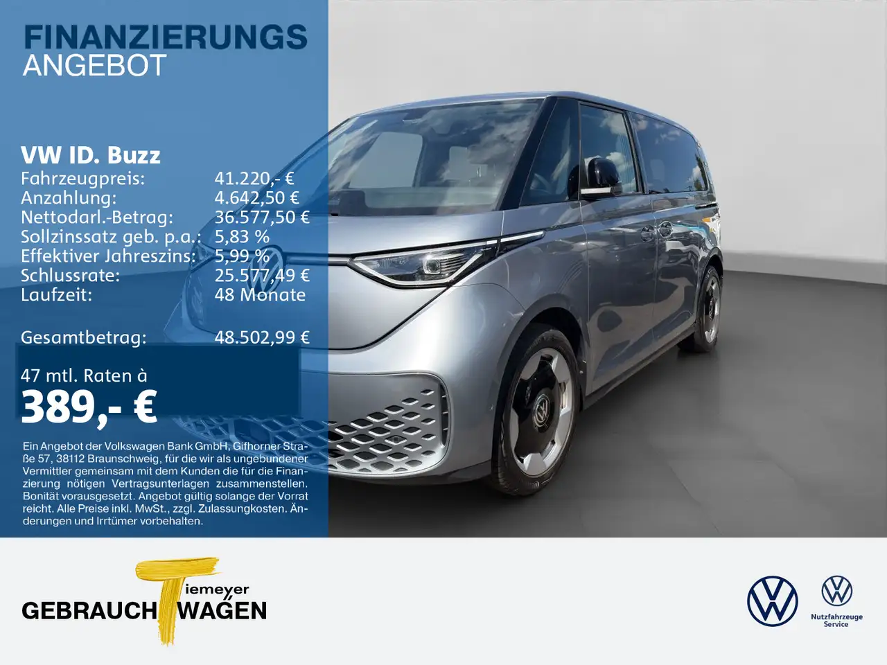 Volkswagen ID. Buzz ID.Buzz PRO AHK ACC eKLAPPE LM20 — Gelsenkirchen