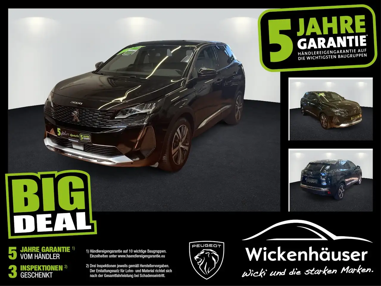 Peugeot 3008 1.2 PureTech Allure Pack ACC+Navi+SHZ+Kamera — München