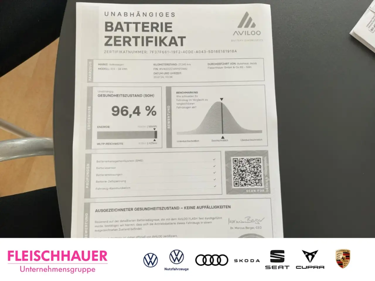 Volkswagen ID.3 Pro LED ACC Apple CarPlay Klimaautom Fahrerprofil — Galerie du véhicule 17