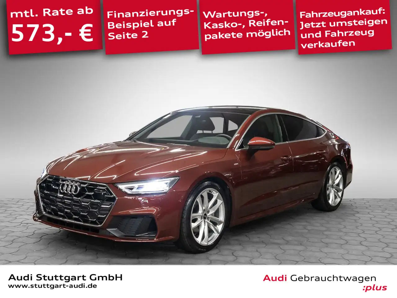 Audi A7 45 TFSI quattro S line Head Up Pano — Stuttgart-Vaihingen