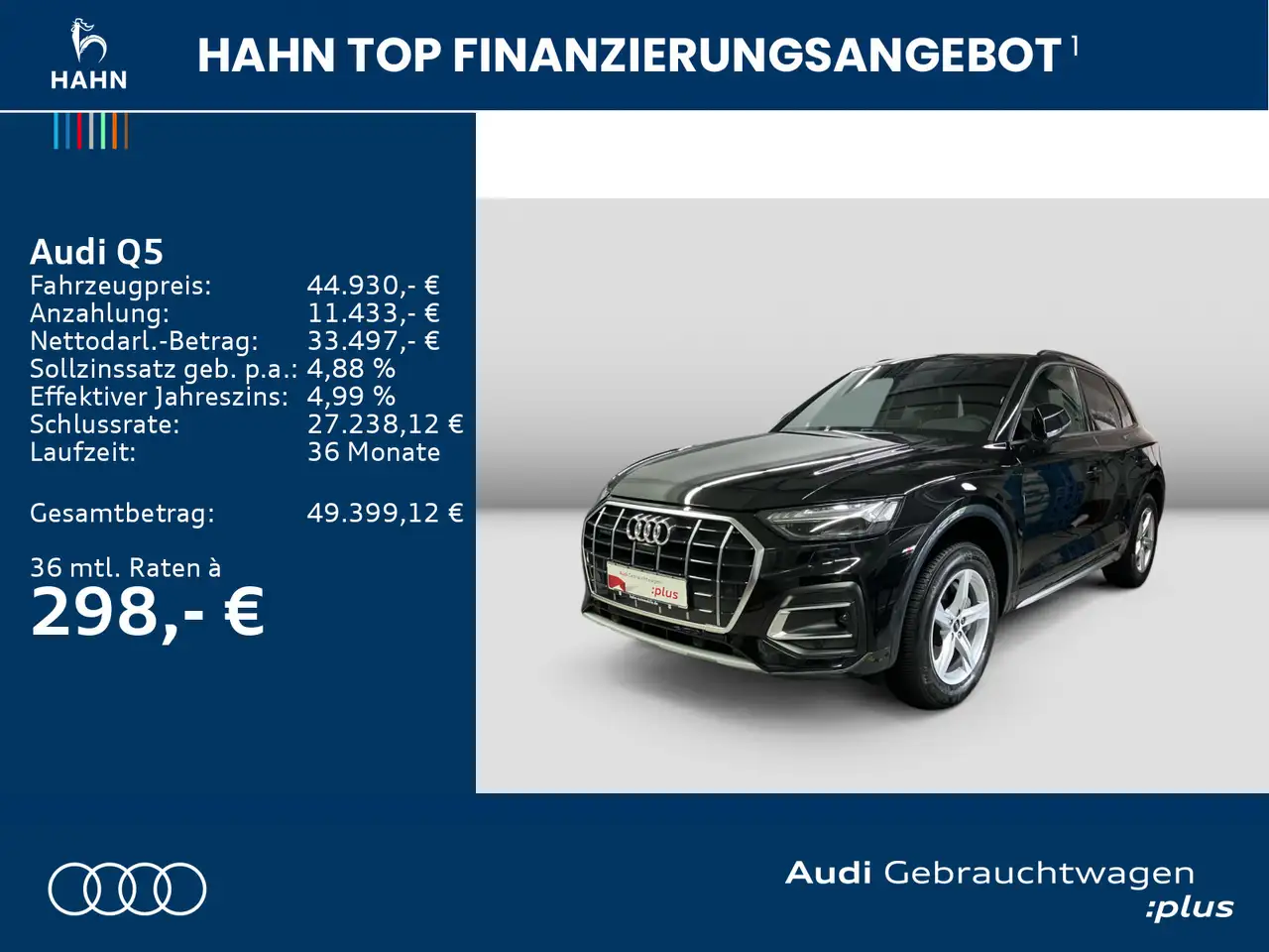 Audi Q5 40 TFSI quattro advanced Matrix AHK 360° Carp — Galería del vehículo 2