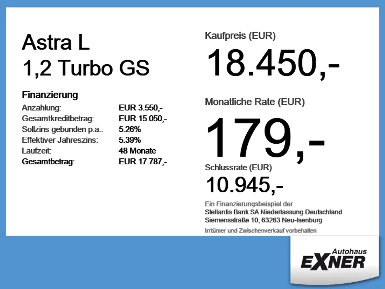 Opel Astra L 1,2 Turbo GS LED+DAB+NS+Lenkrad/Sitzheiz. — معرض صور السيارة 6