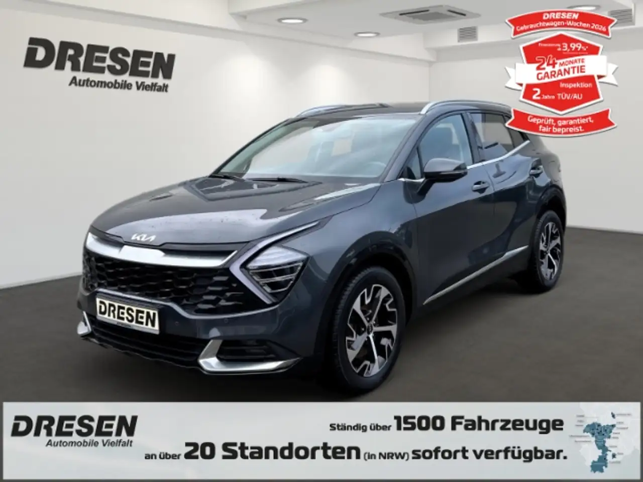 Kia Sportage Spirit 4WD 1.6 Automatik Navi Digitales Cockpit LE — Mönchengladbach
