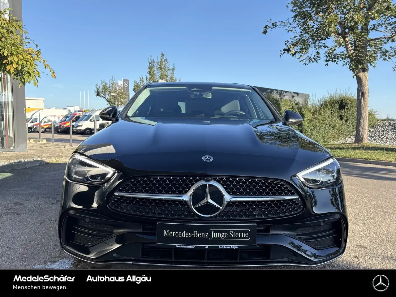 Mercedes-Benz C 200 C 200 AMG 19" AHK Memory Keyless Distronic LED Tel — معرض صور السيارة 10