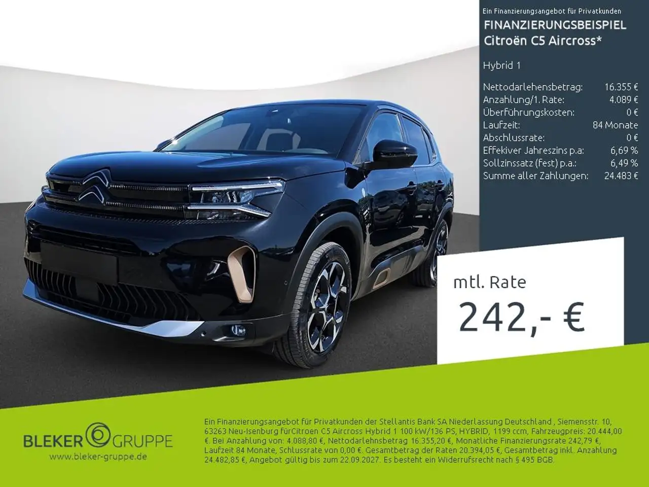 Citroen C5 Aircross Hybrid 1 — Dülmen