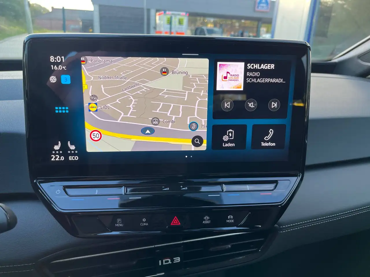 Volkswagen ID.3 Pro 62kwh Navi ACC Kamera Sitzhzg Park Assist — معرض صور السيارة 13