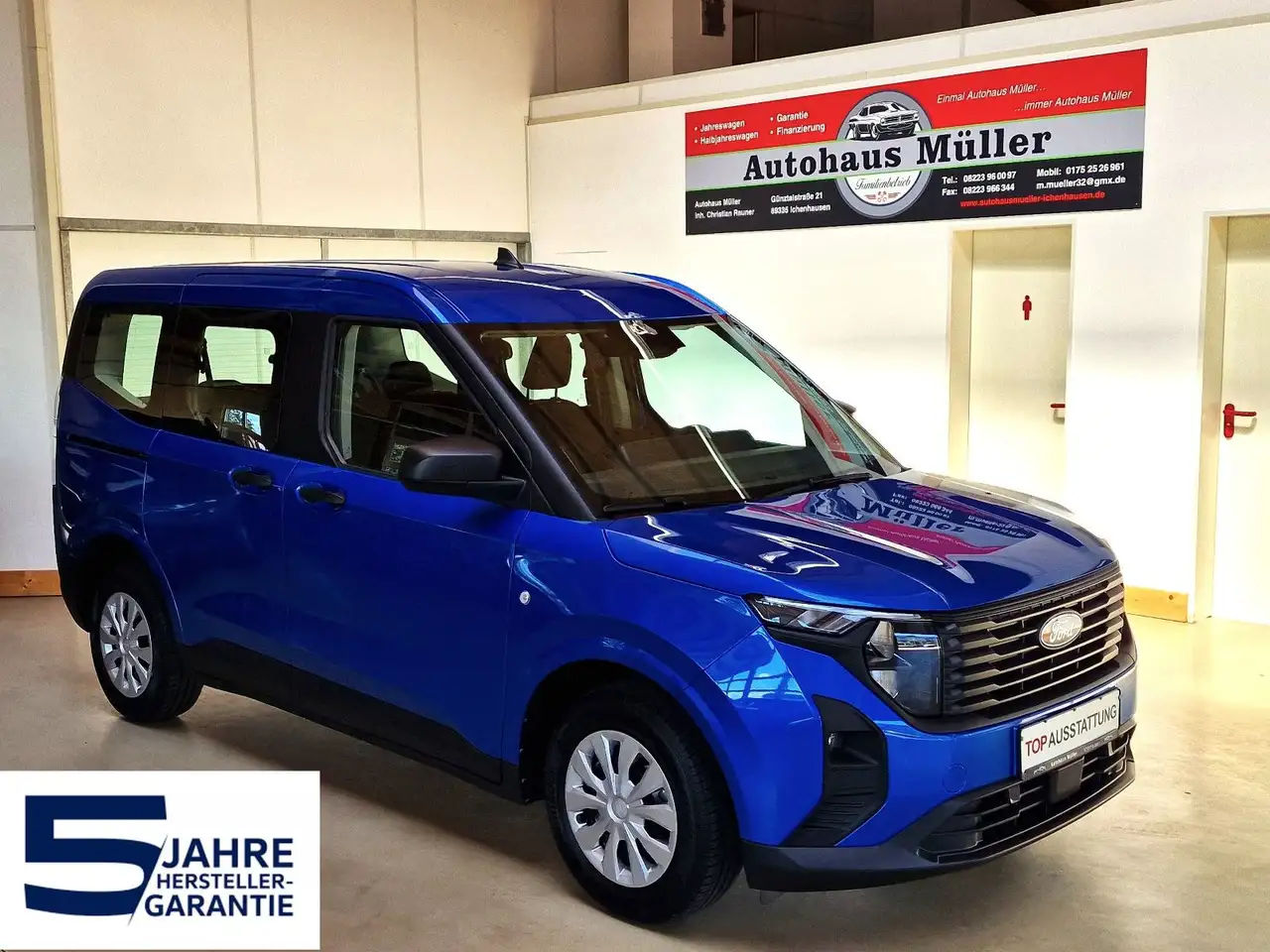 Ford Tourneo Courier Trend Automatik 5J-GAR PDC — Vehicle gallery 3