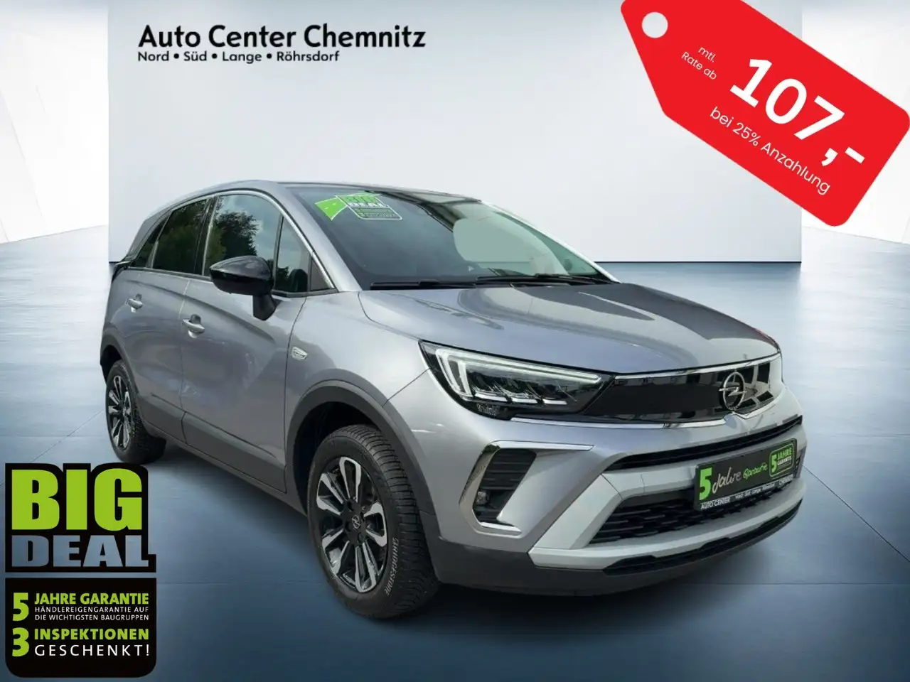 Opel Crossland AT6 Enjoy LED/Navi/KlimaA/PDC/Kamera — Chemnitz