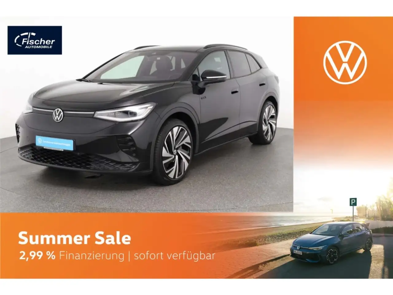 Volkswagen ID.4 GTX 77kWh NAV/Matrix/P-Dach/RFK/Wärmepumpe — Neumarkt
