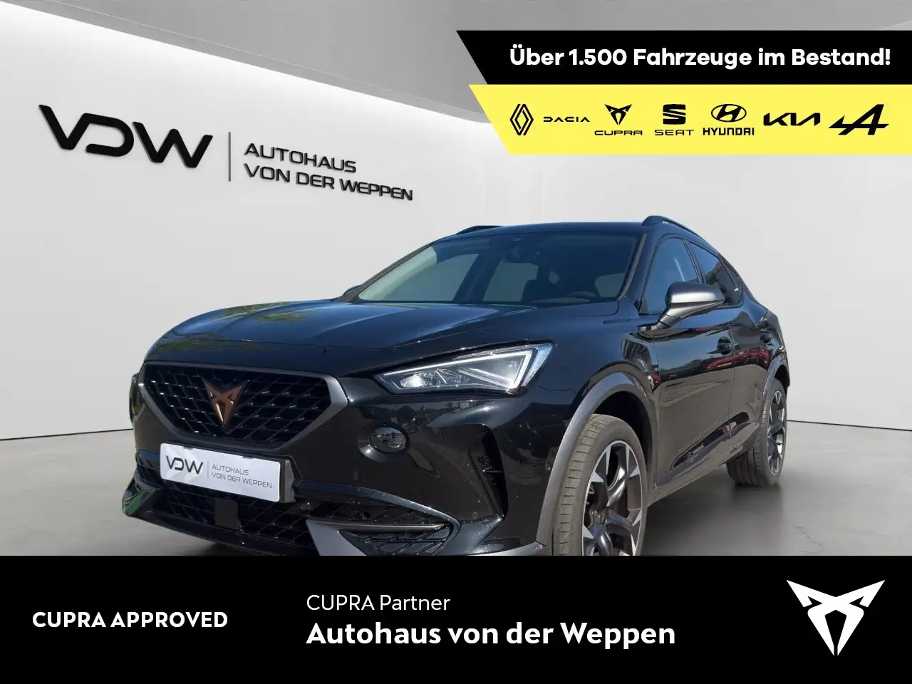 CUPRA Formentor TSI DSG 5JGar Navi AHK ACC Kamera SHZ — Friesenheim/Oberschopfheim