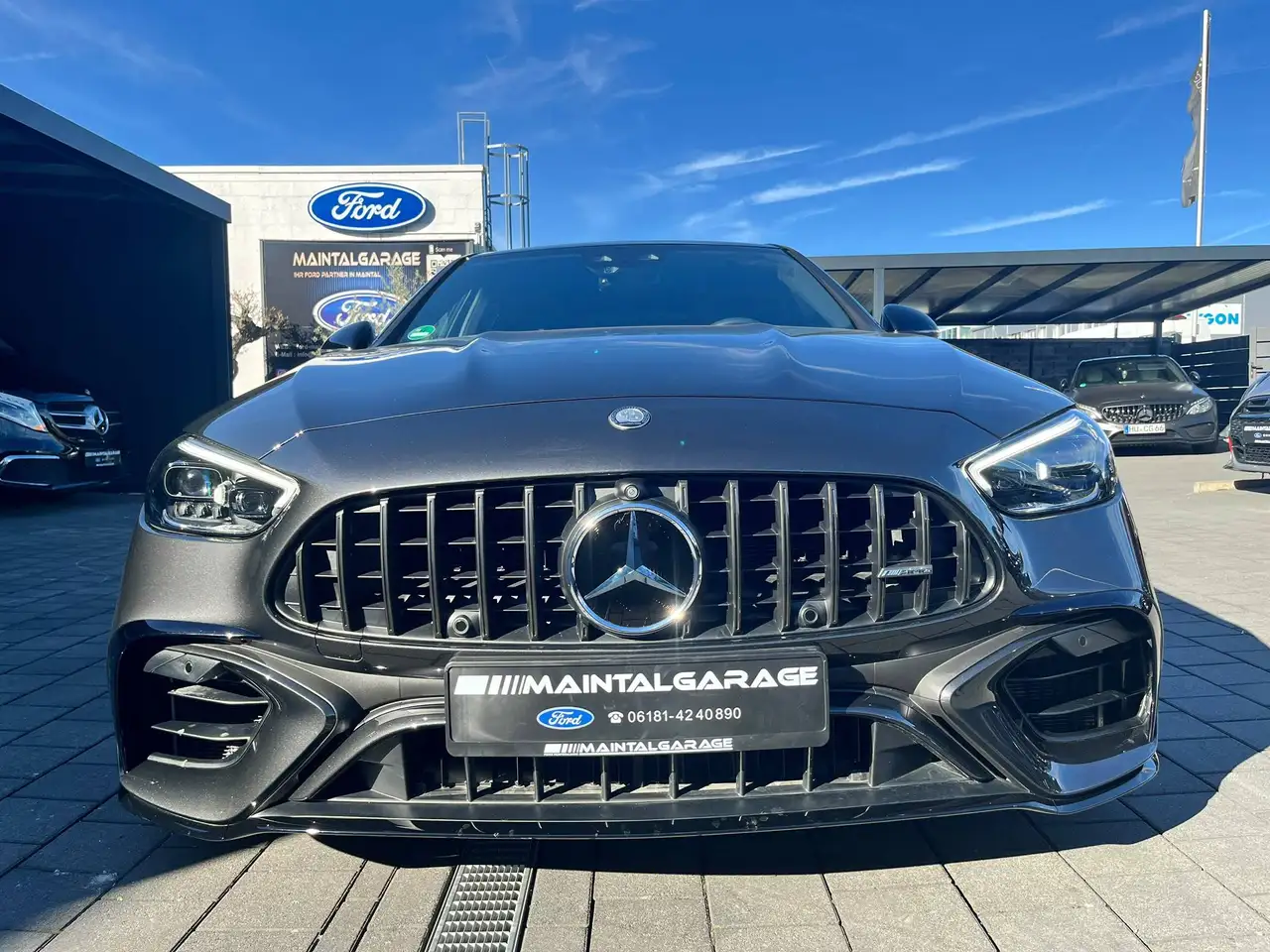 Mercedes-Benz C 63 AMG C63 AMG 4Matic+ S E Performance/NightPak/Burmester/360°/LederNappa/Carbon/Navi/20° — Vehicle gallery 8