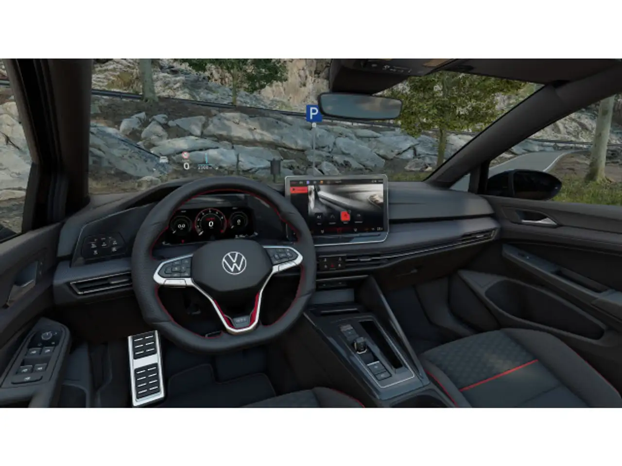 Volkswagen Golf GTI Golf 8 VIII GTI 2.0 TSI DSG Clubsport HeadUp/Mat — معرض صور السيارة 3