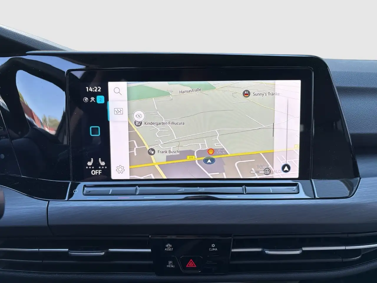Volkswagen Golf VIII 1.5 eTSI STYLE CAM ACC LM18 NAVI LED+ — Galerie du véhicule 14