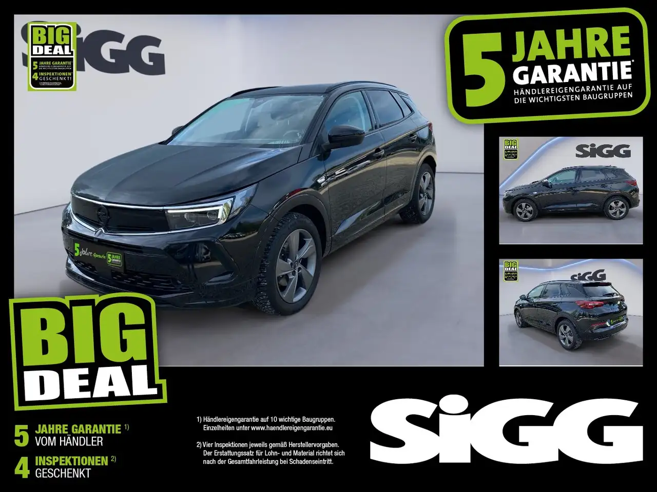 Opel Grandland 1.2 GS Line Automatik, KeyLess, Klima — Affing
