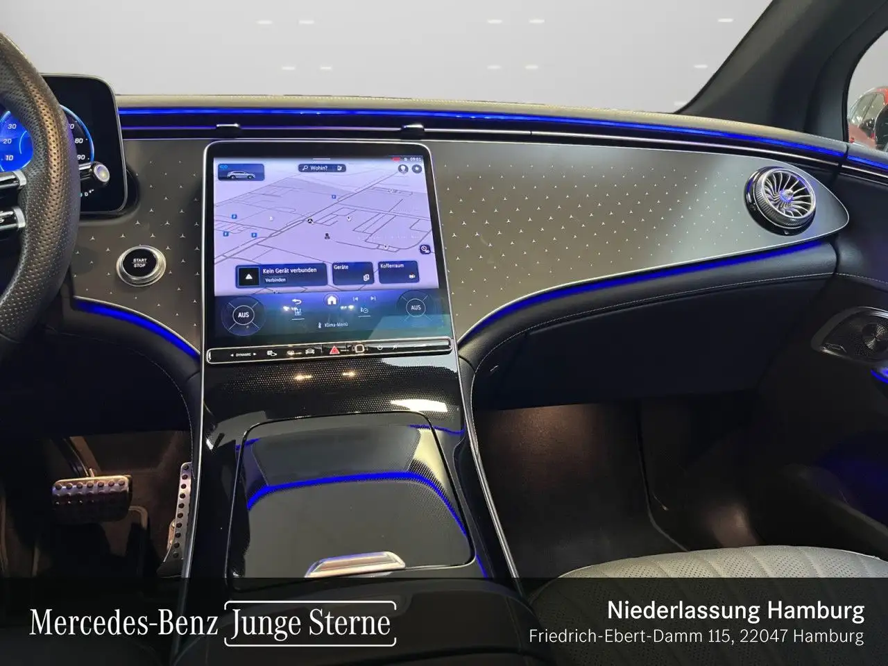 Mercedes-Benz EQE SUV EQE 350 AMG+NIGHT+PANO+360+AHK+BURMESTER+KEYLESS — Galerie du véhicule 15