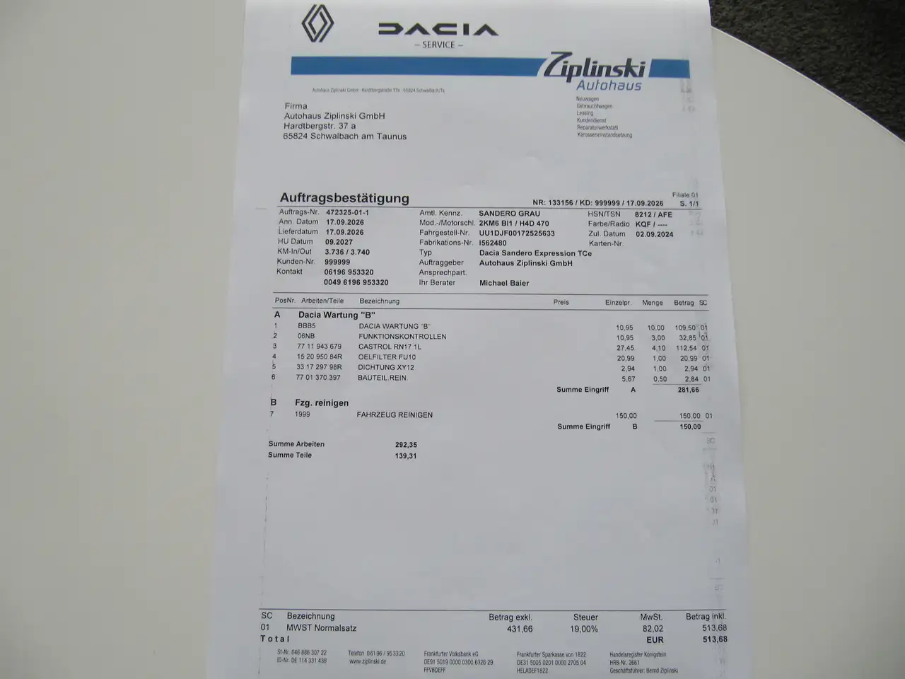 Dacia Sandero Expression Kamera, Navi, Sitzh. — Vehicle gallery 3