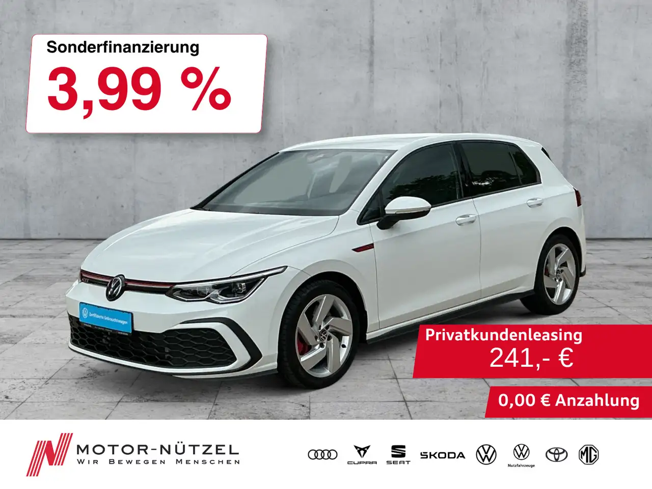 Volkswagen Golf GTI Golf VIII GTI 2.0TSI DSG LEDplus+APP+ACC+SHZ+PDC — Bayreuth