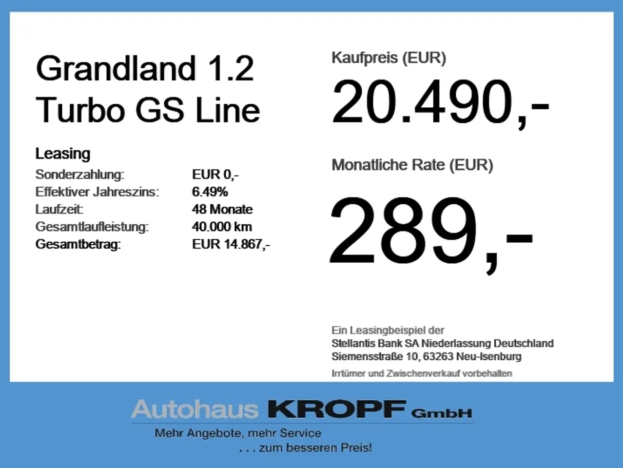Opel Grandland 1.2 Turbo GS Line LED+SHZ+2xKlima+360 — Galería del vehículo 6