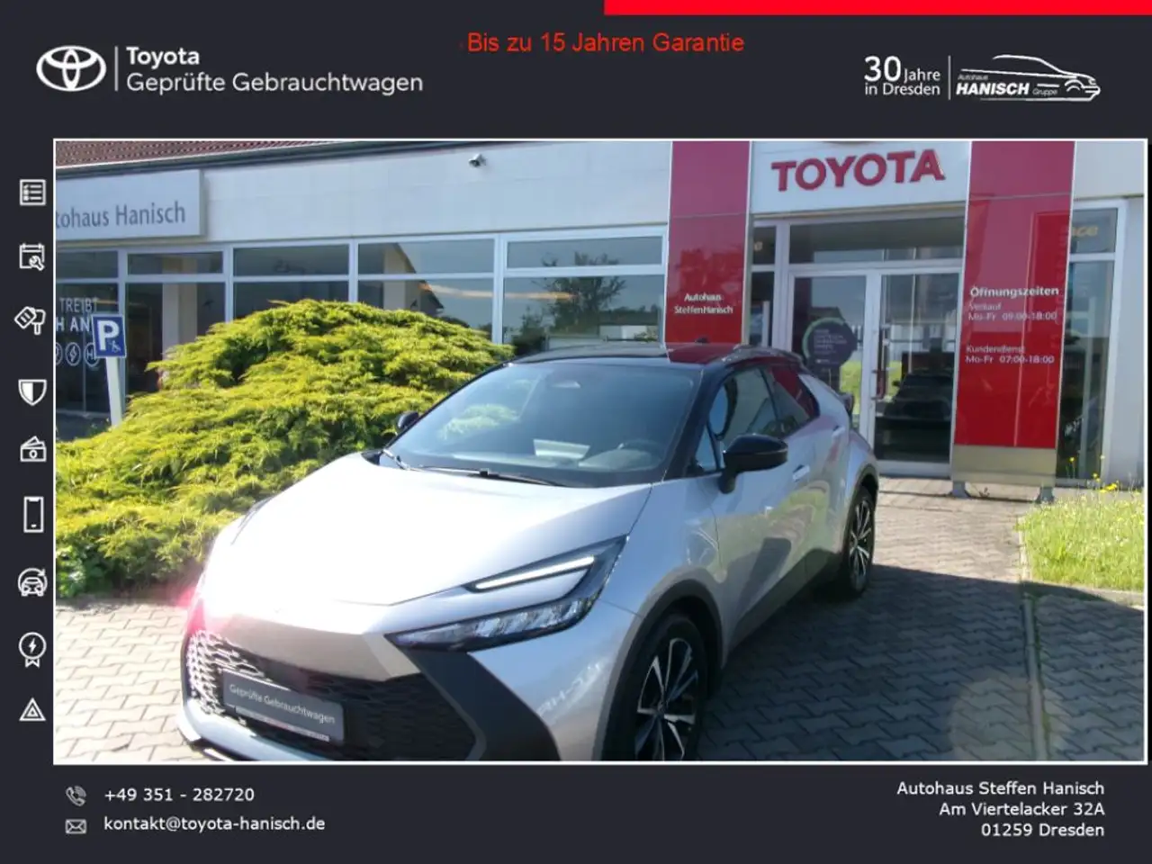 Toyota C-HR 1.8 Hybrid Team Deutschland — Dresden