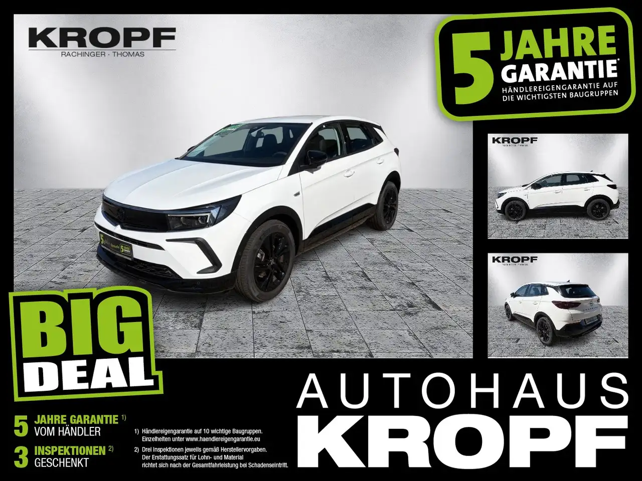 Opel Grandland 1.2 GS Line Alcantara+LED+Navi+SHZ+360 — Nürnberg